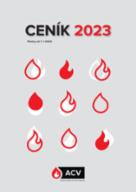 Ceník ACV platný od 1.1.2023