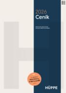 Hüppe ceník platný od 1.1.2026