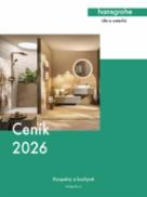 Ceník Hansgrohe platný od 1.1.2026 EUR