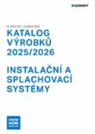 Sanitární a instalační systémy- technický katalog výrobků 2025/2026